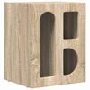 vidaXL Comodino ELST Rovere Sonoma 40 x 35 x 50 cm