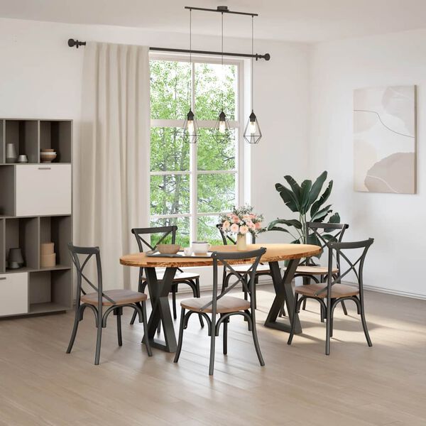 vidaXL Giroletto senza Materasso Marrone Cera 90x200 cm Massello Pino