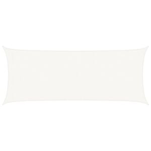 vidaXL Vela Parasole 160 g/m&sup2; Bianca 2x4,5 m in HDPE