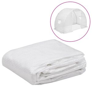 vidaXL Telo di Ricambio per Serra (4,5 m&sup2;) 3x1,5x2 m Trasparente