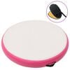 vidaXL Tappetino Ginnastica Gonfiabile con Pompa 100x100x20cm PVC Rosa