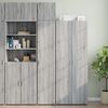 vidaXL Mobile Sottile Grigio Sonoma 40x42,5x225 cm in Truciolato