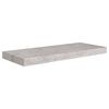 vidaXL Scaffali a Parete 2 pz Grigio Cemento 60x23,5x3,8 cm in MDF