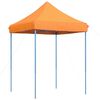 vidaXL Tenda da Festa Pieghevole Pop-Up Arancione 200x200x306 cm