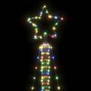 vidaXL Albero di Natale a LED 483 LED Colorato 240 cm
