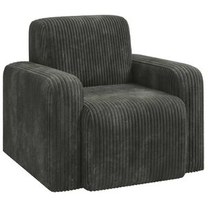vidaXL Poltrona Antracite corduroy