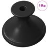 vidaXL Manico 1461 pz Nero &Oslash;30 mm Alluminio
