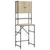 vidaXL Mobile per Lavatrice Rovere Sonoma 68x48,5x194 cm