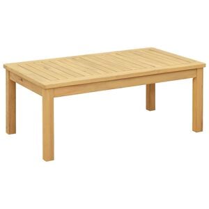 vidaXL Tavolino da Giardino 90x50x36 cm in Legno Massello di Acacia
