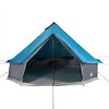 vidaXL Tenda Familiare Tipi per 8 Persone Blu Impermeabile