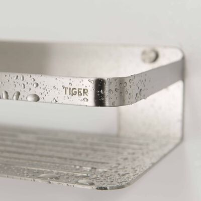 Tiger Mensola da Bagno Caddy Argentata 1400030946