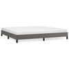 vidaXL Giroletto Grigio 200x200 cm in Similpelle
