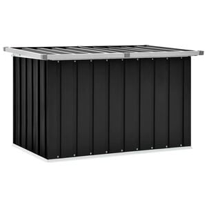 vidaXL Baule da Giardino Antracite 109x67x65 cm