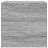vidaXL Armadietti TV Montati a Parete Grigio Sonoma 30,5x30x30 cm