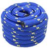 vidaXL Corda da Barca Blu PP