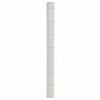 vidaXL Membrana Antierbacce Bianca 1,5x25 m in PP