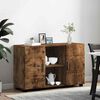 vidaXL Credenza con porta FLORIN Rovere fum&eacute; 88,5 x 30,5 x 55,5 cm