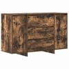 vidaXL Credenza Rovere fum&eacute; 120 x 41 x 75 cm Legno ingegnerizzato