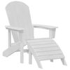 vidaXL Mobili da lounge da giardino 2 pcs Bianco 74 x 82 x 90cm