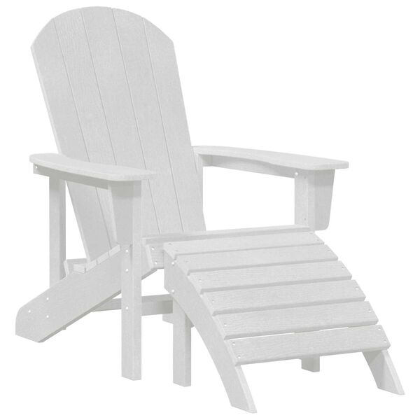 vidaXL Mobili da lounge da giardino 2 pcs Bianco 74 x 82 x 90cm