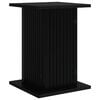 vidaXL Supporto per piante Nero 30,5 x 30 x 43 cm Legno ingegnerizzato