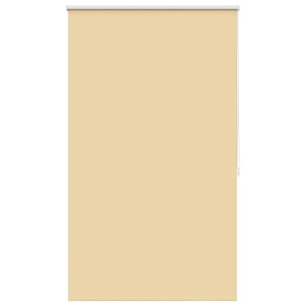 vidaXL Tenda a Rullo Oscurante 80 x 175 cm Beige