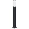 vidaXL Lampada a paletto 80 cm Nera IP44