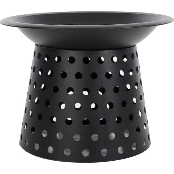 RedFire Braciere Fremont Nero in Acciaio