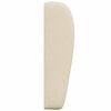 vidaXL Orecchia della Testata Crema 80 x 23 x 6 cm Tessuto