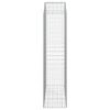 vidaXL Cesto Gabbione ad Arco 150x50x200/220 cm Ferro Zincato