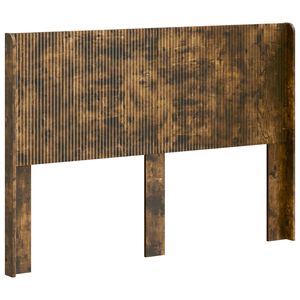 vidaXL Testiera Rovere Fumo Legno ingegnerizzato