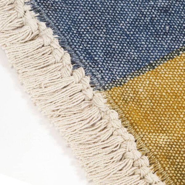 vidaXL Tappeto Kilim Tessuto a Mano in Cotone 200x290 cm Multicolore