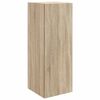 vidaXL Mobiletto a muro Rovere Sonoma 33 x 34,5 x 90 cm