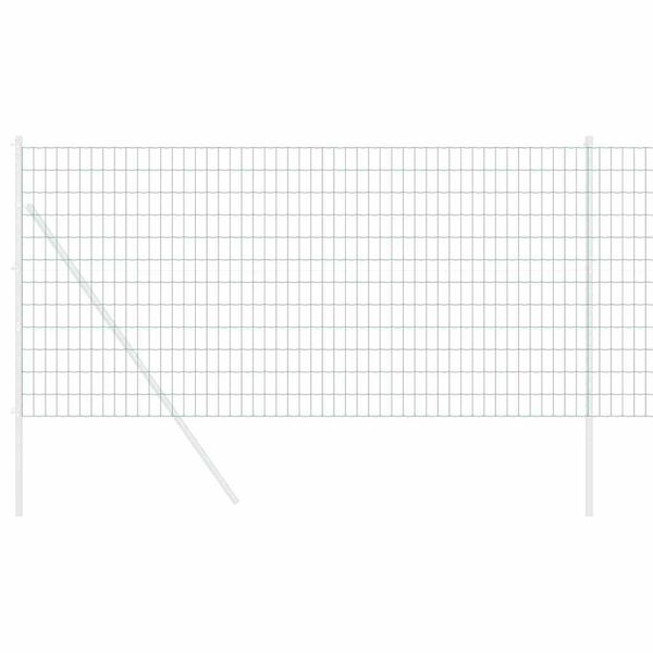 vidaXL Recinzione Euro Verde 1.4 x 10 m Ferro rivestito in PVC