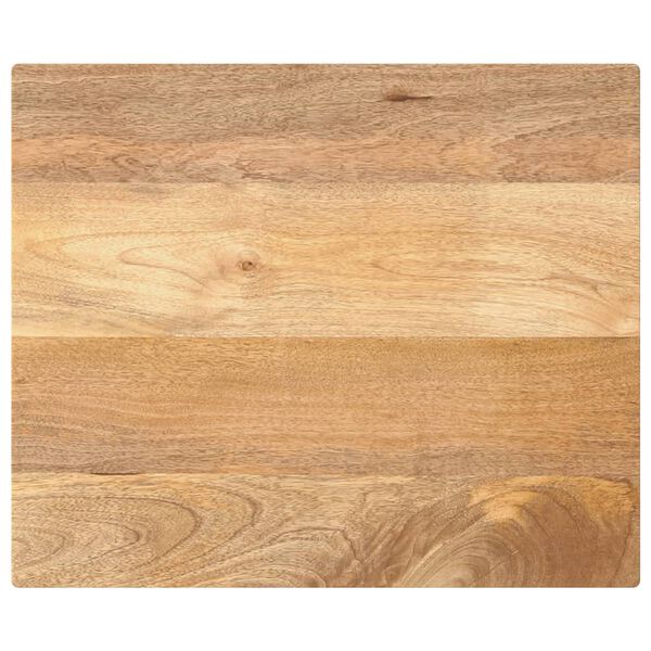 vidaXL Piano per Tavolo 60x50x3,8 cm Rettangolare Legno Massello Mango