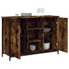 vidaXL Credenza Rovere Fumo 100x35x70 cm in Legno Multistrato