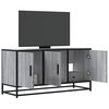 vidaXL Mobile TV Grigio Sonoma 100x35x50 cm Legno Multistrato Metallo