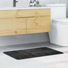 vidaXL Tappetino da bagno antiscivolo Grigio scuro 60 x 90 cm PP