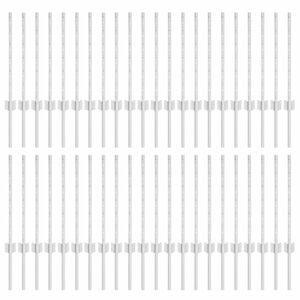 vidaXL Palo della recinzione 44 pcs Argento 100 cm Acciaio