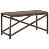 vidaXL Panchina da Giardino 80 cm in Polyrattan Marrone