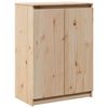 vidaXL Credenza 60x36x84 cm in Legno Massello di Pino