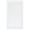 vidaXL Anta con Design a Lamelle Bianca 69x39,4 cm in Legno di Pino