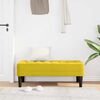 vidaXL panchina Giallo 113 x 57 x 39 cm Velluto