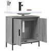 vidaXL Mobile Lavabo Bagno Grigio Sonoma 60x30x60 cm Legno Multistrato