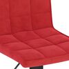vidaXL Sgabelli da Bar 2 pz Rosso Vino in Velluto