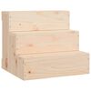 vidaXL Scala per Animali 40x37,5x35 cm in Legno Massello di Pino