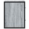 vidaXL Comodino a Muro Grigio Sonoma 40x31x39,5 cm