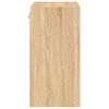 vidaXL Mobile TV Parete Rovere Sonoma 40,5x30x60 cm Legno Multistrato