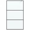 vidaXL Parete Doccia Walk in 115x195 cm Vetro Smerigliato ESG