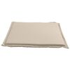 vidaXL Imbottitura per Seduta Giardino 2pz Tortora 45x45x2 cm Quadrata